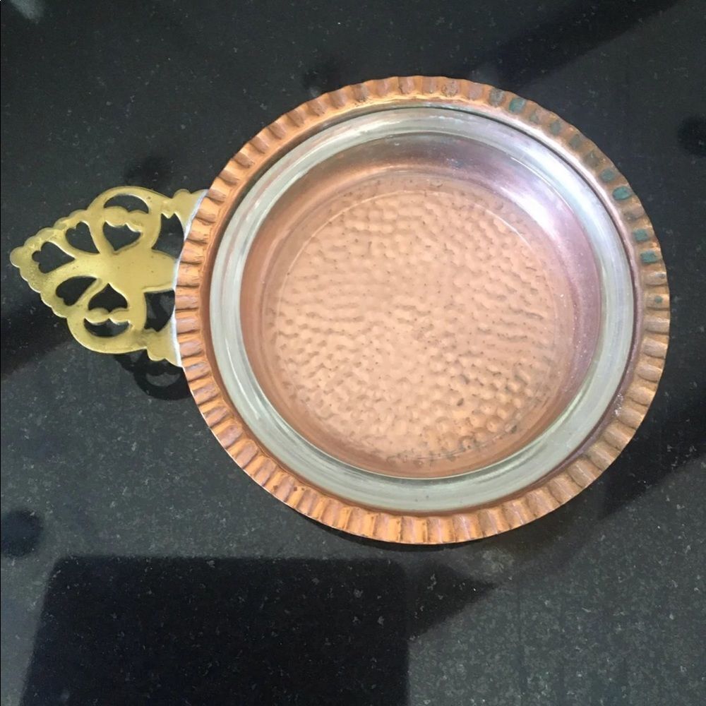 Vintage Copper Dish  